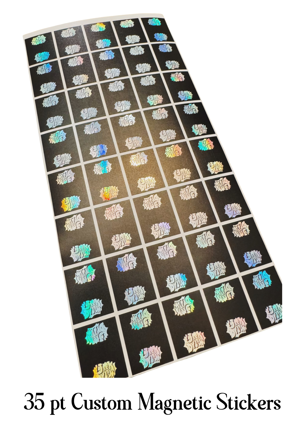 Wholesale Custom Magnetic Branding Stickers