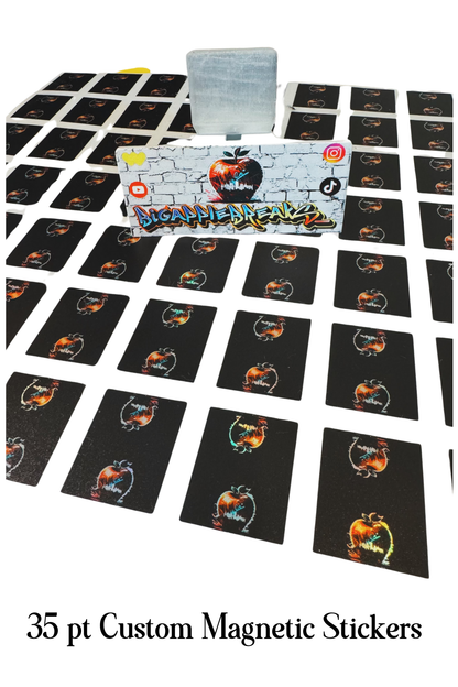 Wholesale Custom Magnetic Branding Stickers